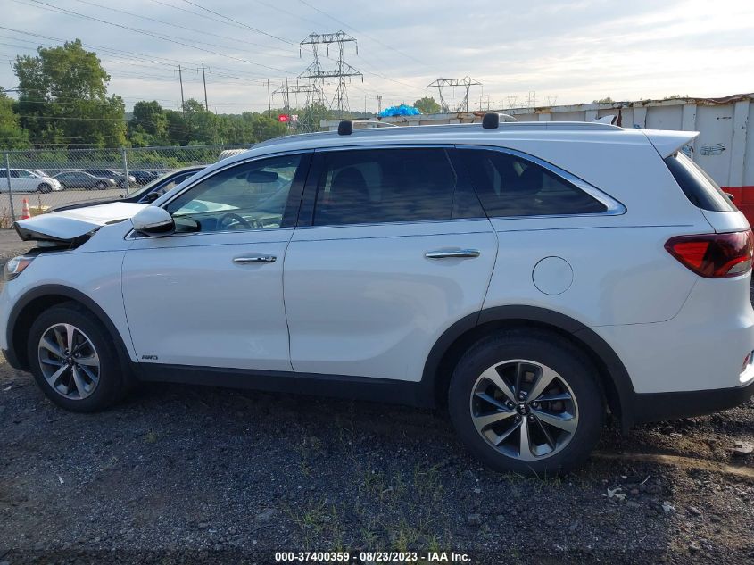 2019 KIA SORENTO EX V6 - 5XYPHDA52KG462162