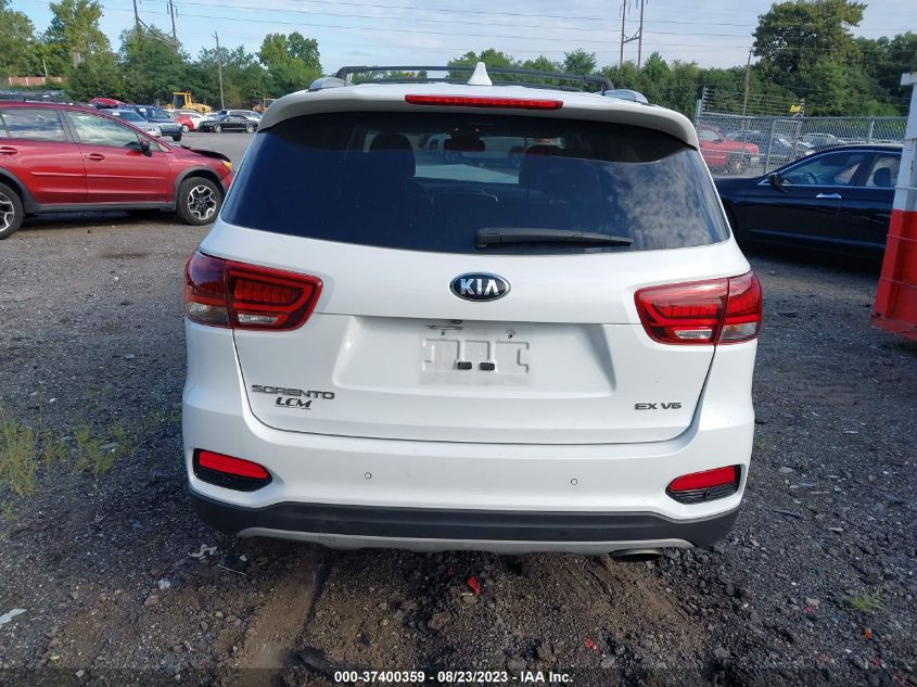 2019 KIA SORENTO EX V6 - 5XYPHDA52KG462162