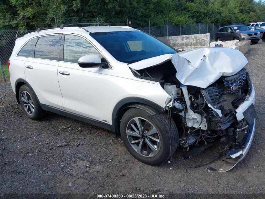 2019 KIA SORENTO EX V6 - 5XYPHDA52KG462162