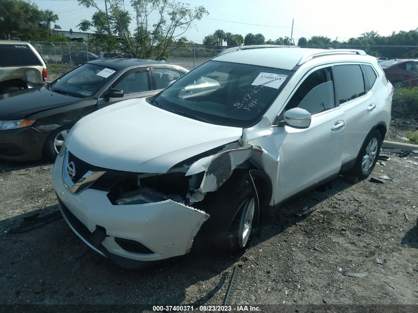 2015 NISSAN ROGUE SV - KNMAT2MT8FP564376