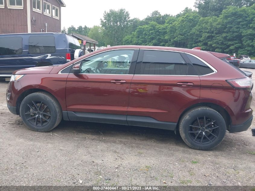 2015 FORD EDGE SEL - 2FMTK4J91FBC21556