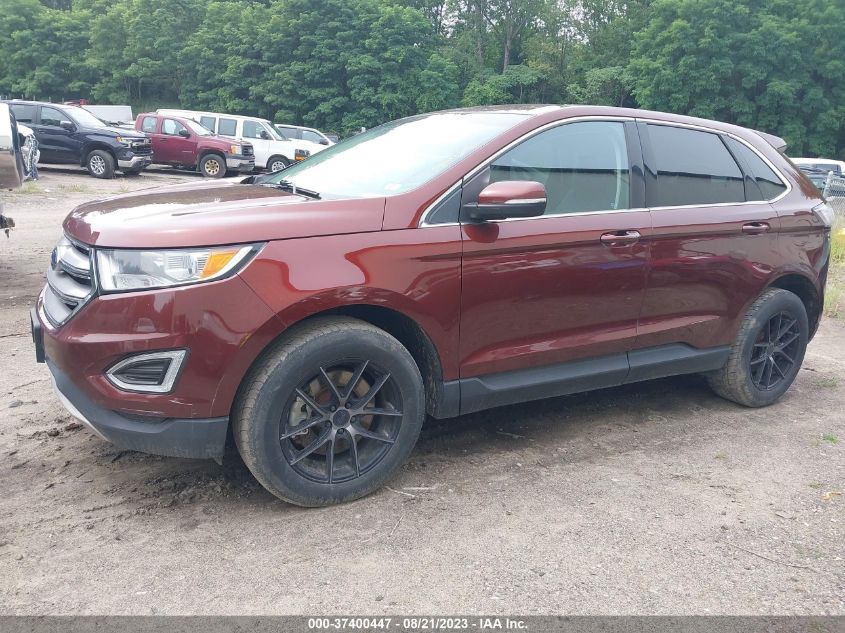 2FMTK4J91FBC21556 2015 FORD EDGE, photo no. 2