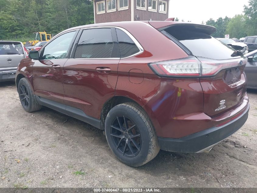 2015 FORD EDGE SEL - 2FMTK4J91FBC21556