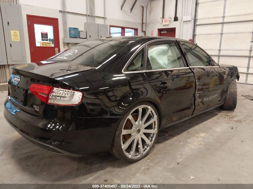 2014 AUDI A4 PREMIUM PLUS - WAUFFAFLXEA077070