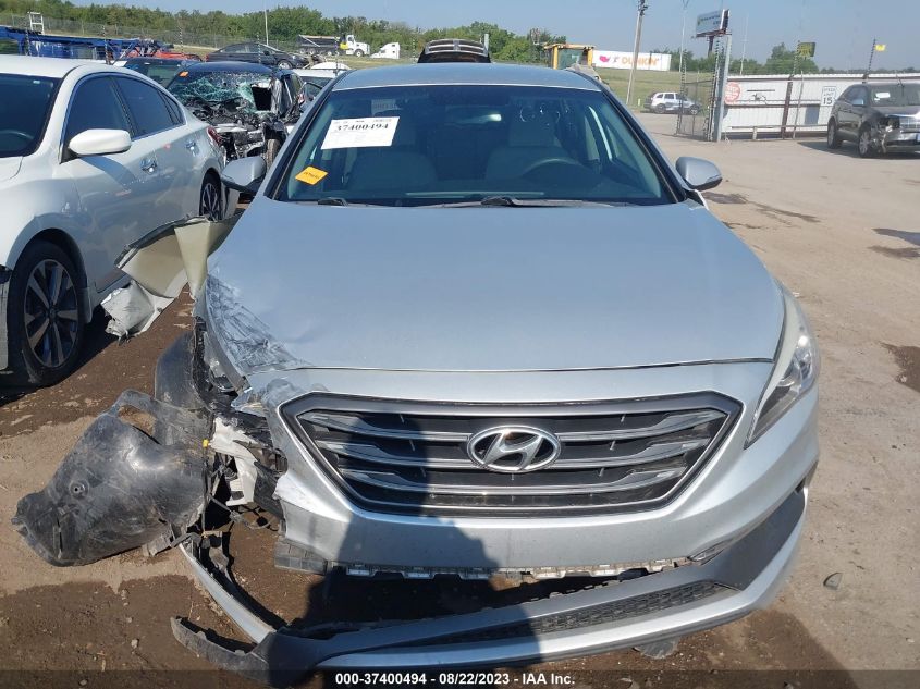 2015 HYUNDAI SONATA 2.4L SPORT - 5NPE34AF8FH051703