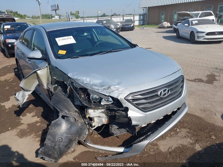 2015 HYUNDAI SONATA 2.4L SPORT - 5NPE34AF8FH051703