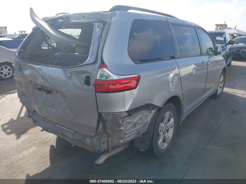 2016 TOYOTA SIENNA LE - 5TDKK3DC9GS752652