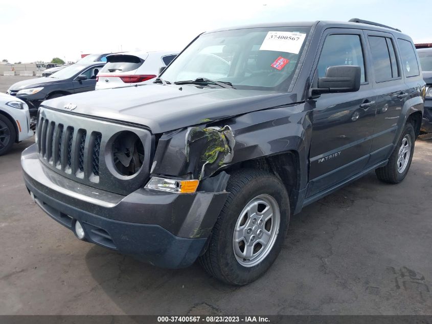 2015 JEEP PATRIOT SPORT - 1C4NJRBB1FD347229