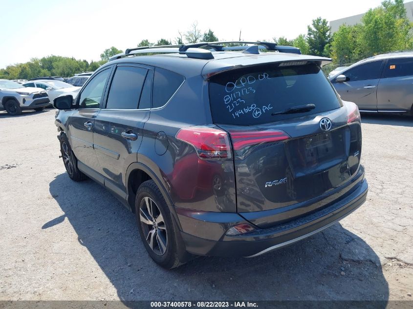 2017 TOYOTA RAV4 XLE - JTMWFREV7HJ149660