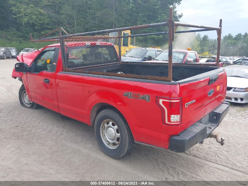 2016 FORD F-150 XL/XLT - 1FTMF1E81GKD02755