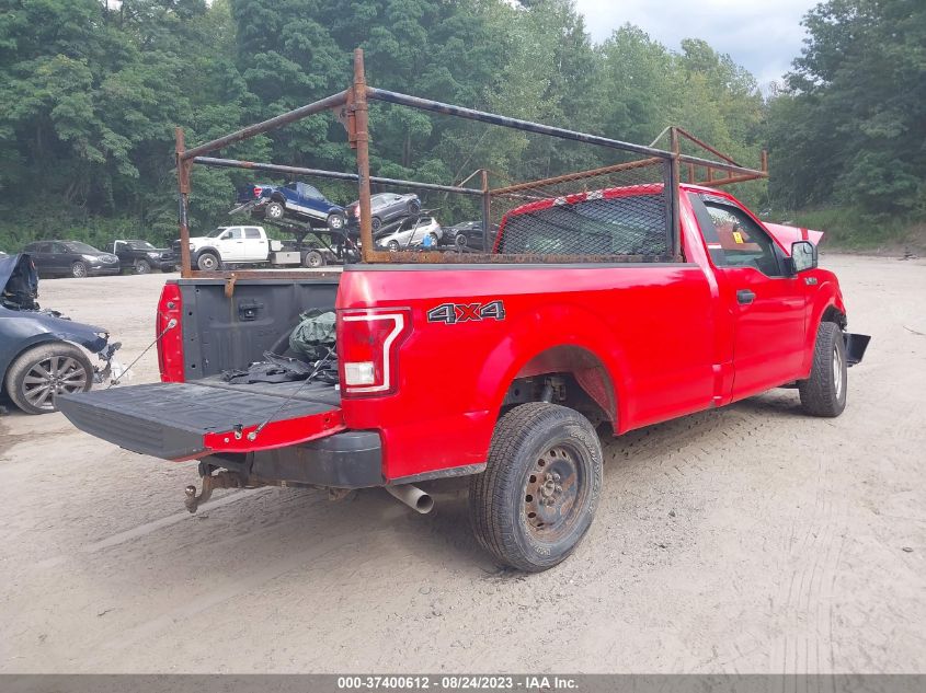 2016 FORD F-150 XL/XLT - 1FTMF1E81GKD02755