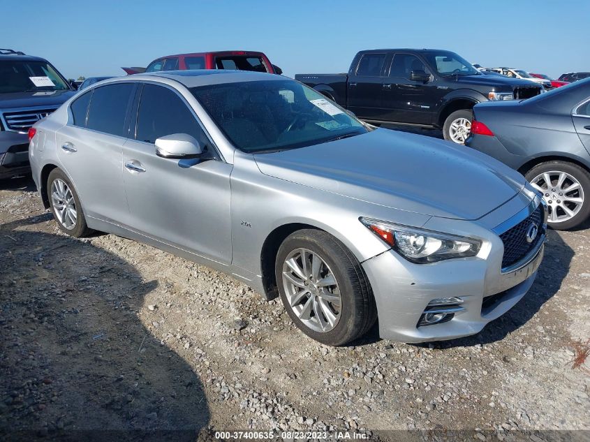 2016 INFINITI Q50 2.0T PREMIUM - JN1CV7AR8GM250421