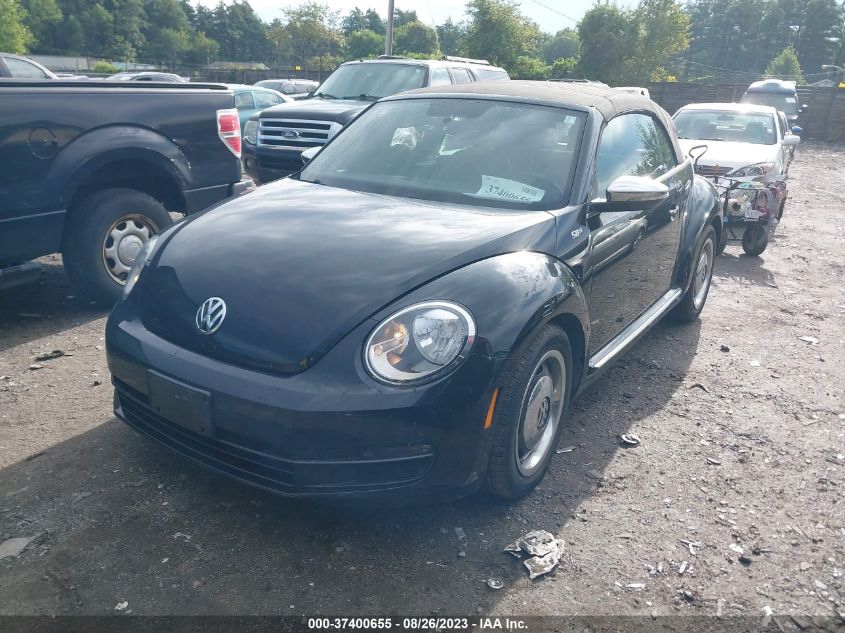2013 VOLKSWAGEN BEETLE CONVERTIBLE 2.5L 50S EDITION 3VW5P7AT3DM801556
