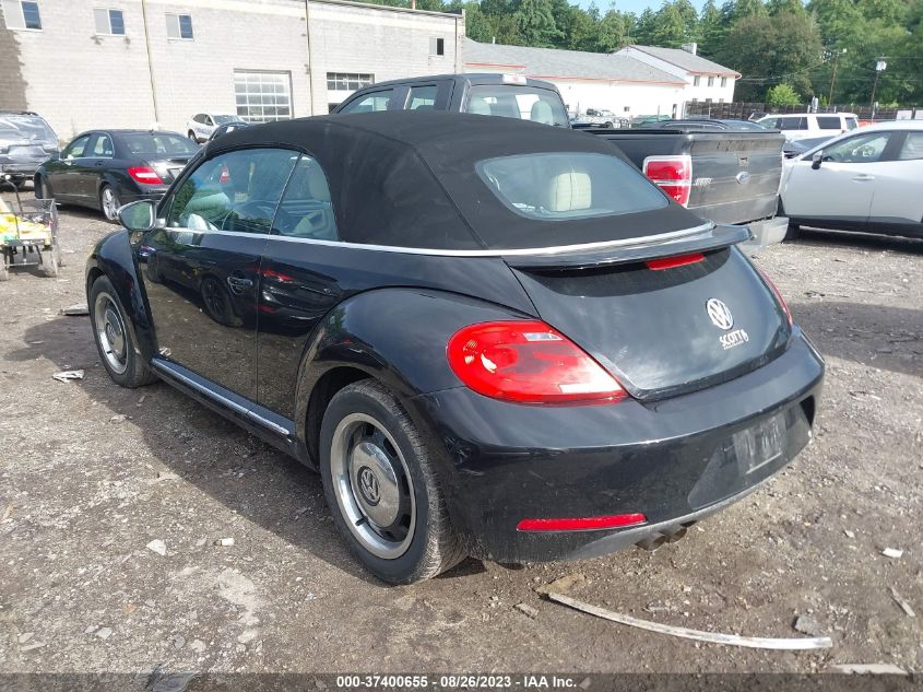 2013 VOLKSWAGEN BEETLE CONVERTIBLE 2.5L 50S EDITION 3VW5P7AT3DM801556