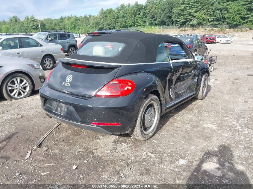 2013 VOLKSWAGEN BEETLE CONVERTIBLE 2.5L 50S EDITION 3VW5P7AT3DM801556