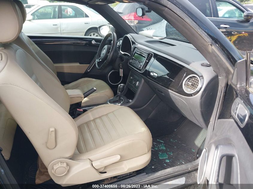 2013 VOLKSWAGEN BEETLE CONVERTIBLE 2.5L 50S EDITION 3VW5P7AT3DM801556