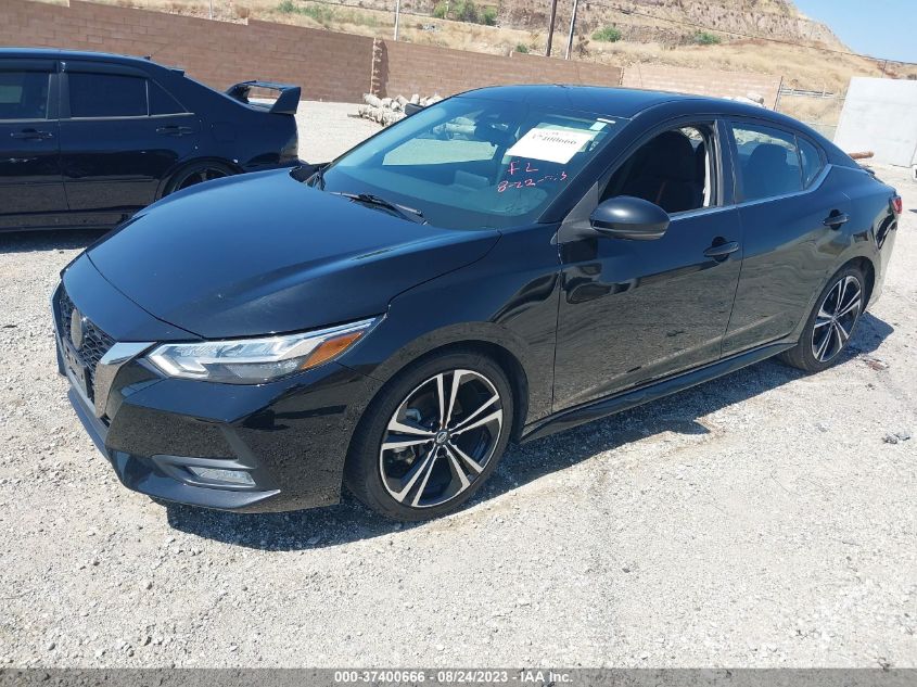 2021 NISSAN SENTRA SR - 3N1AB8DV6MY219353