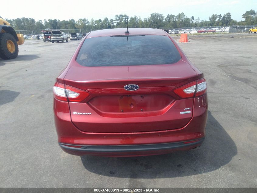 2016 FORD FUSION SE - 3FA6P0HD1GR138806