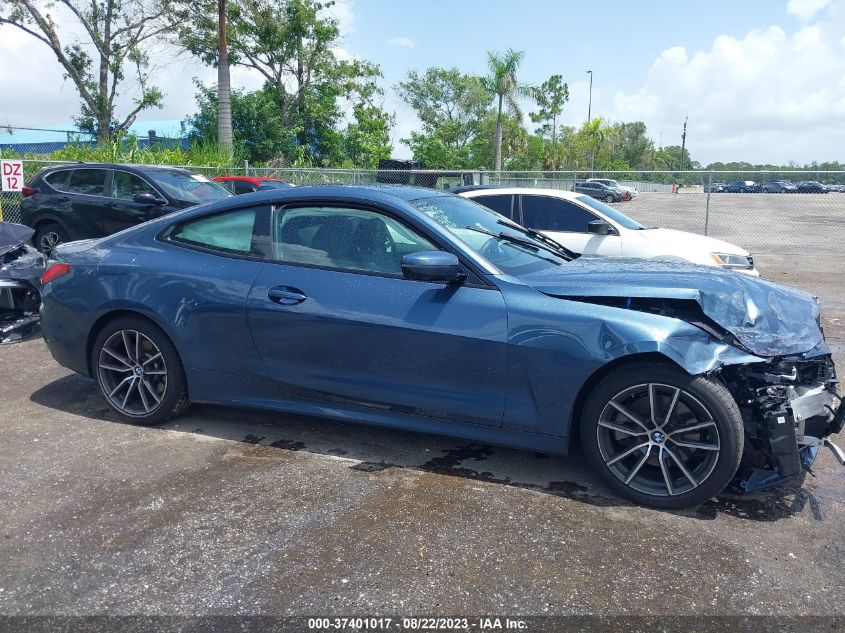 2021 BMW 430I XDRIVE WBA73AP05MCG54966