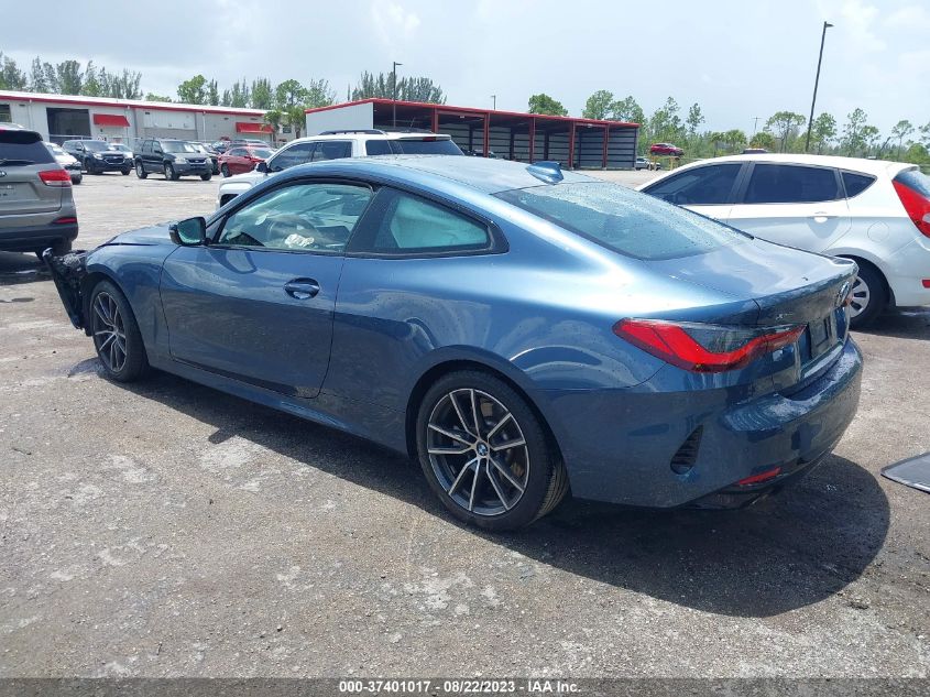 2021 BMW 430I XDRIVE WBA73AP05MCG54966