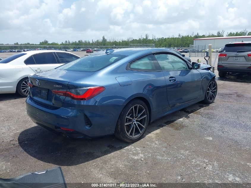 2021 BMW 430I XDRIVE WBA73AP05MCG54966