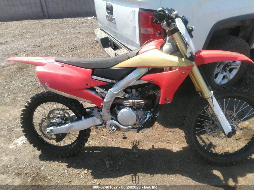 2020 YAMAHA YZ250 F JYACG40CXLA011172