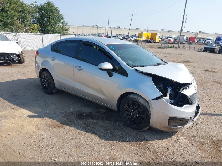 2015 KIA RIO LX - KNADM4A31F6495978
