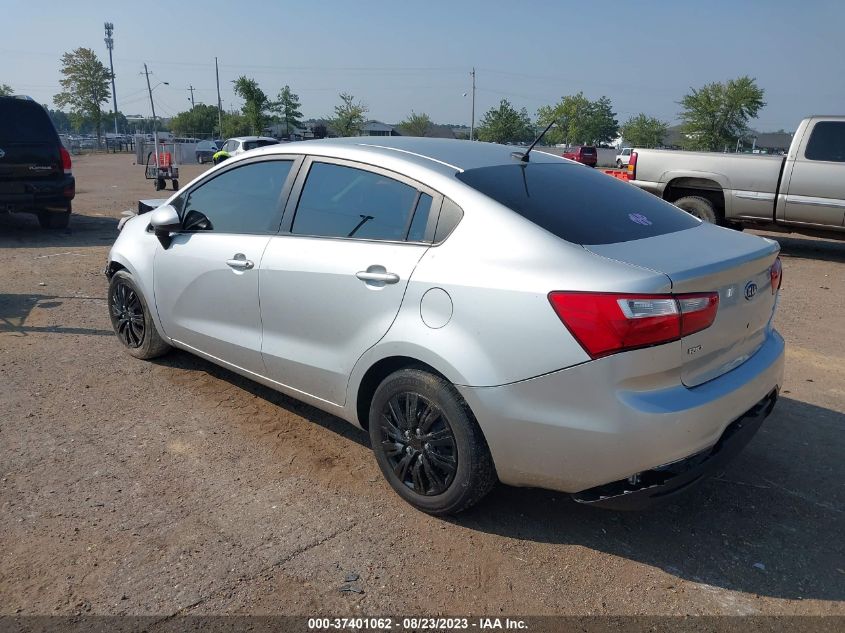 2015 KIA RIO LX - KNADM4A31F6495978