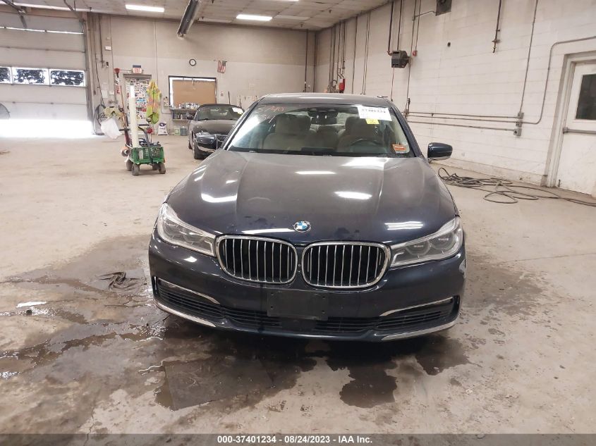2016 BMW 7 SERIES 750I XDRIVE - WBA7F2C55GG415443