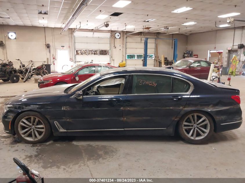 2016 BMW 7 SERIES 750I XDRIVE - WBA7F2C55GG415443