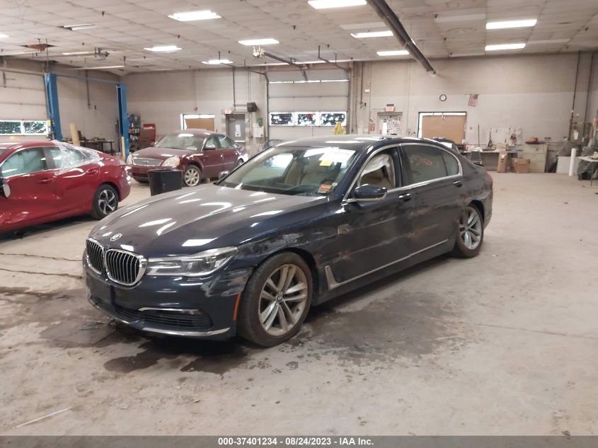 2016 BMW 7 SERIES 750I XDRIVE - WBA7F2C55GG415443