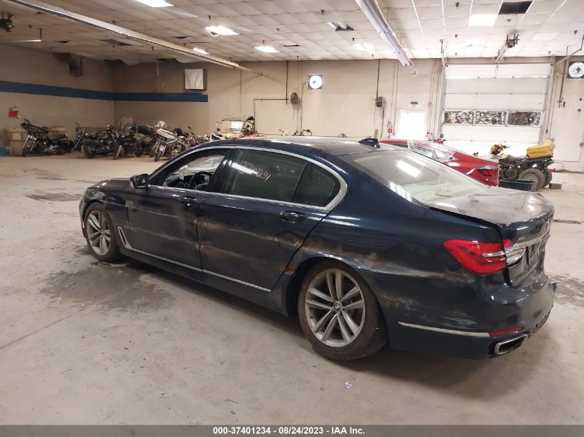 2016 BMW 7 SERIES 750I XDRIVE - WBA7F2C55GG415443