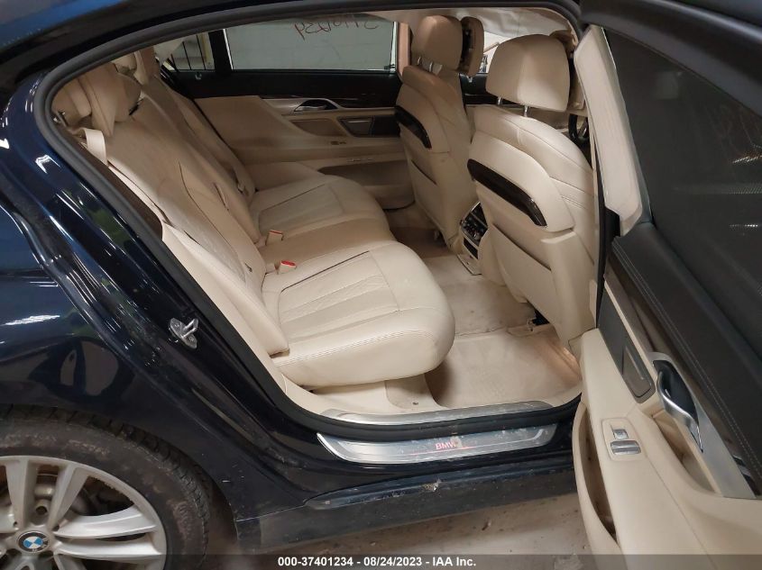 2016 BMW 7 SERIES 750I XDRIVE - WBA7F2C55GG415443