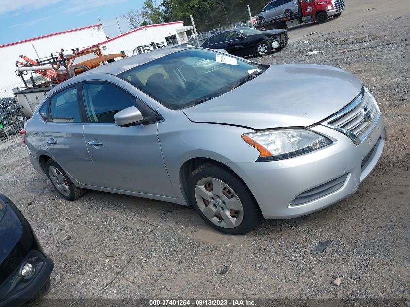 2014 NISSAN SENTRA S - 3N1AB7AP6EY247400