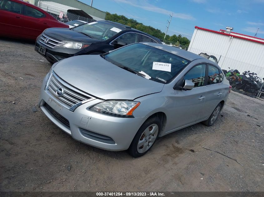 2014 NISSAN SENTRA S - 3N1AB7AP6EY247400