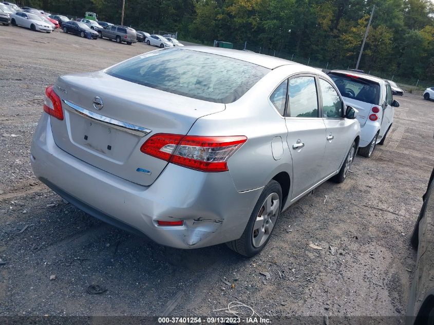 2014 NISSAN SENTRA S - 3N1AB7AP6EY247400