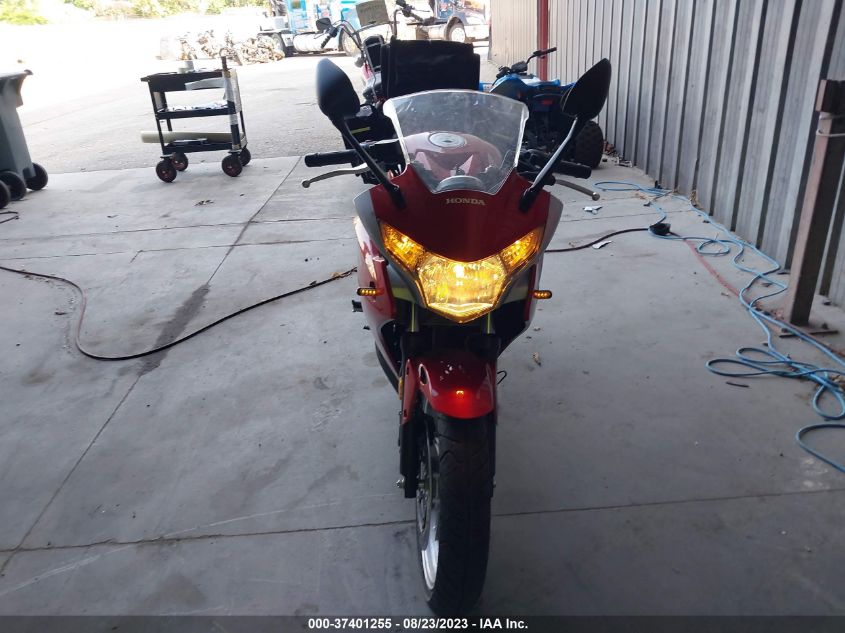 2012 HONDA CBR250 R MLHMC4101C5207631