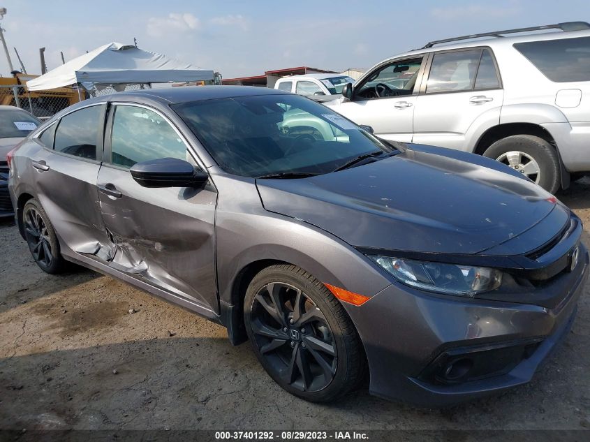 2020 HONDA CIVIC SEDAN SPORT - 19XFC2F82LE012771