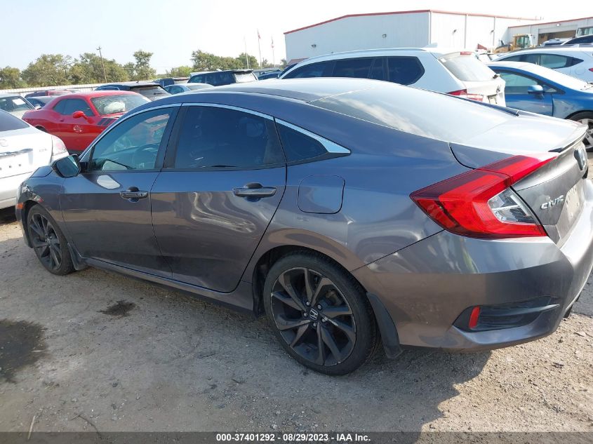 2020 HONDA CIVIC SEDAN SPORT - 19XFC2F82LE012771