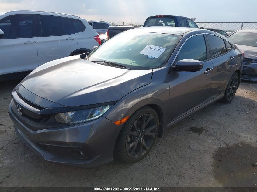 2020 HONDA CIVIC SEDAN SPORT - 19XFC2F82LE012771