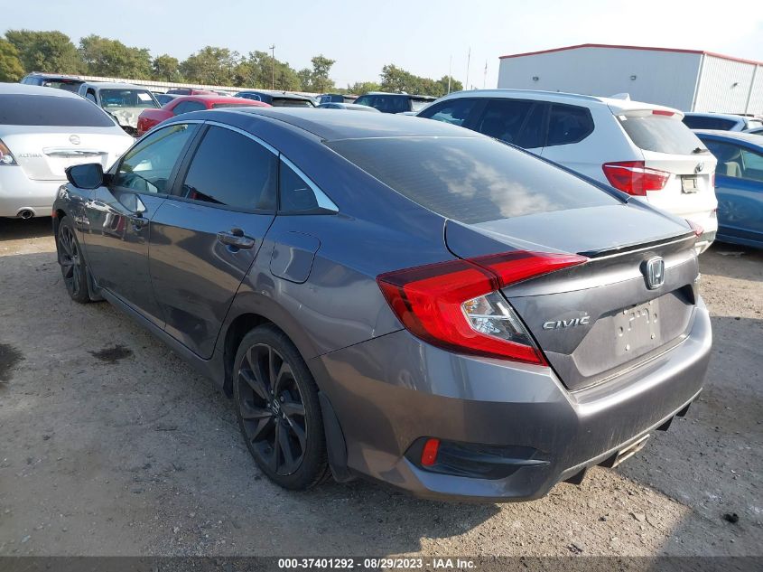 2020 HONDA CIVIC SEDAN SPORT - 19XFC2F82LE012771