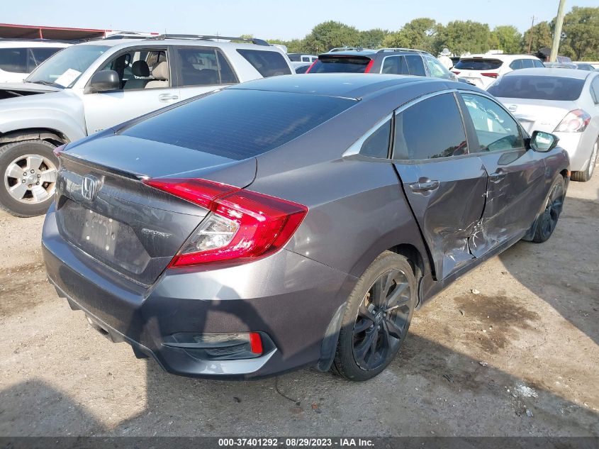 2020 HONDA CIVIC SEDAN SPORT - 19XFC2F82LE012771