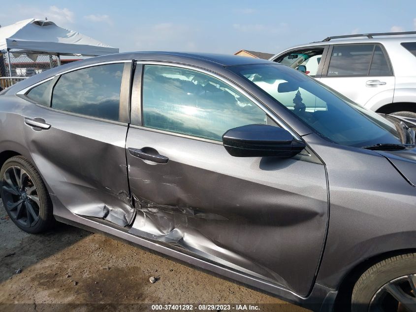 2020 HONDA CIVIC SEDAN SPORT - 19XFC2F82LE012771