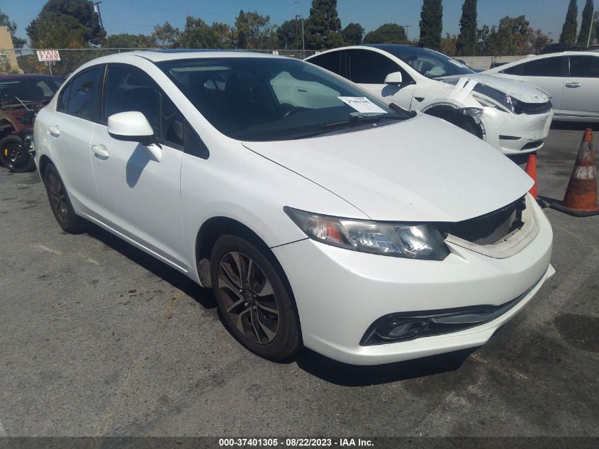 2013 HONDA CIVIC SDN EX-L - 19XFB2F97DE082456