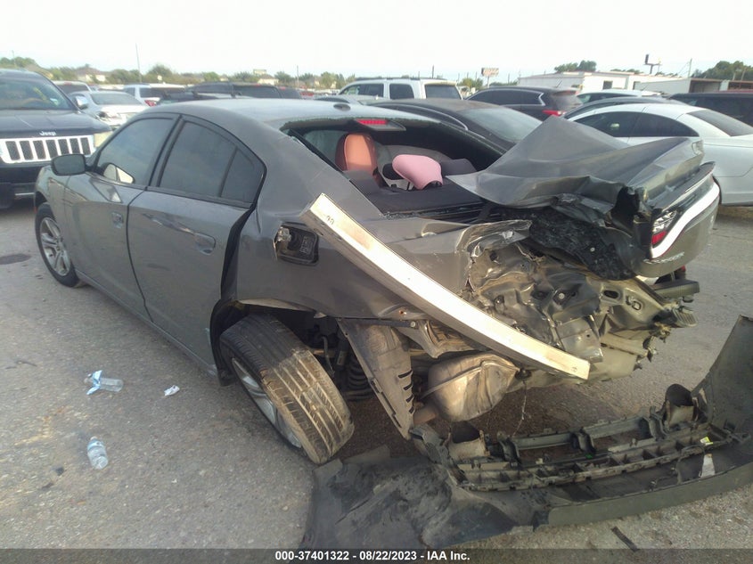 VIN 2C3CDXBG9KH719836 2019 DODGE CHARGER SXT