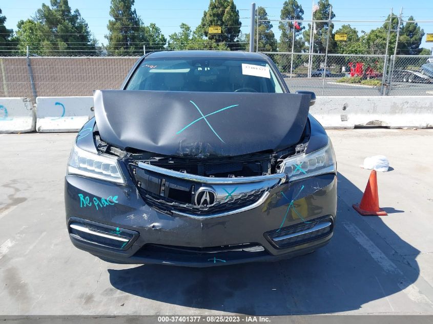 2015 ACURA MDX TECH PKG - 5FRYD4H47FB007624