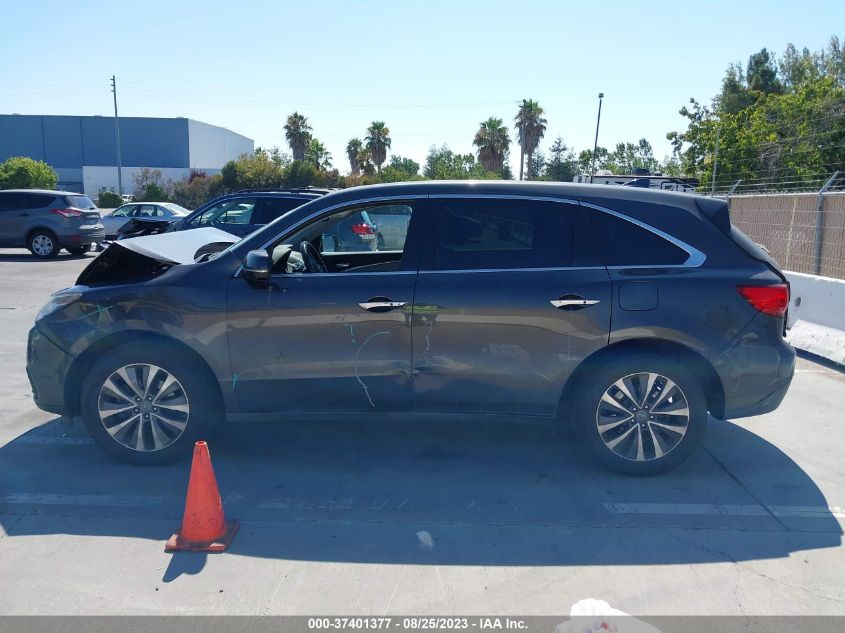2015 ACURA MDX TECH PKG - 5FRYD4H47FB007624
