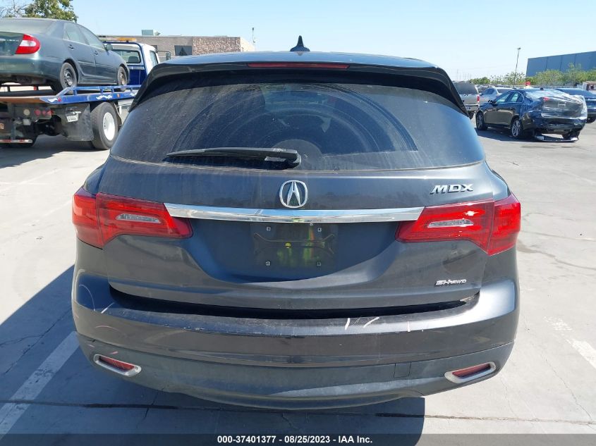 2015 ACURA MDX TECH PKG - 5FRYD4H47FB007624