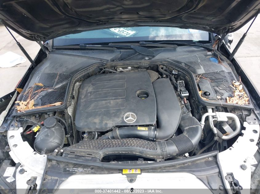 55SWF8DB2KU309541 2019 MERCEDES-BENZ C-CLASS, photo no. 10