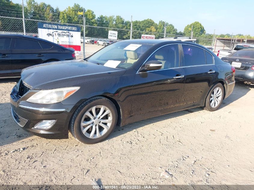 2013 HYUNDAI GENESIS 3.8L - KMHGC4DD5DU245803